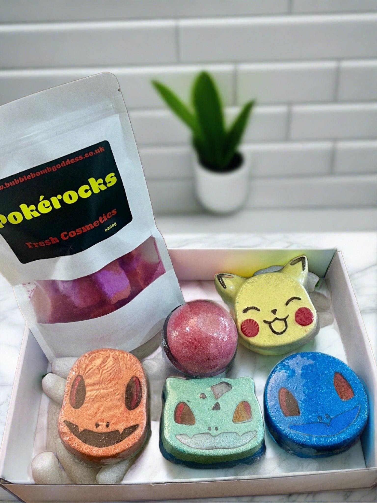 Pikachu & Friends Bath Bomb Giftset - Forever After Collective