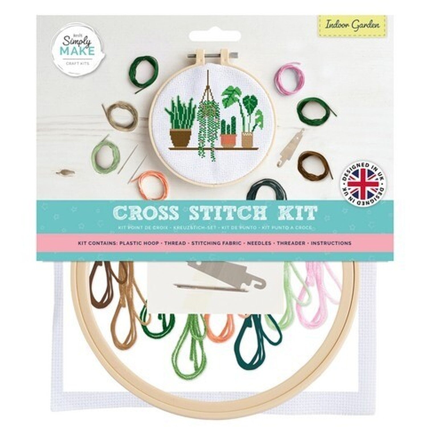 Plant Lovers Cross Stitch Kit - Forever After Collective