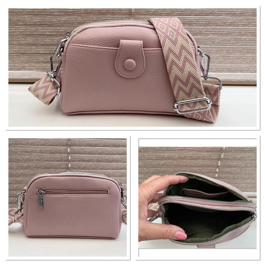 Small Button Crossbody Bag - various colours - Forever After Collective